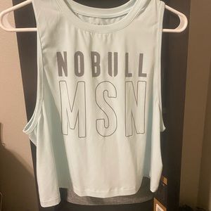 NoBull crop muscle tank NWT Medium M
